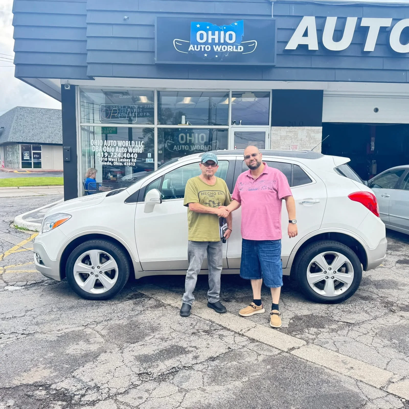 Ohio Auto World customer
