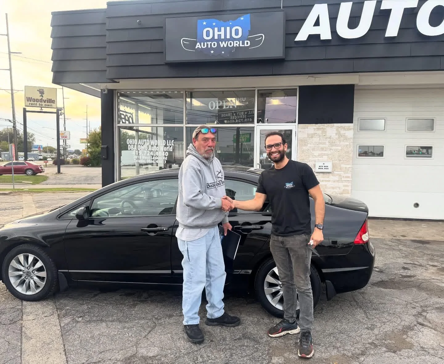 Ohio Auto World customer
