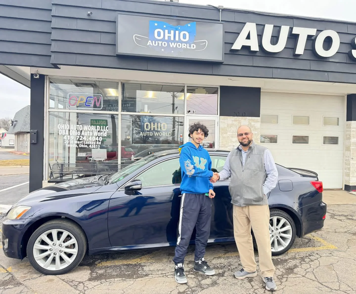 Ohio Auto World customer