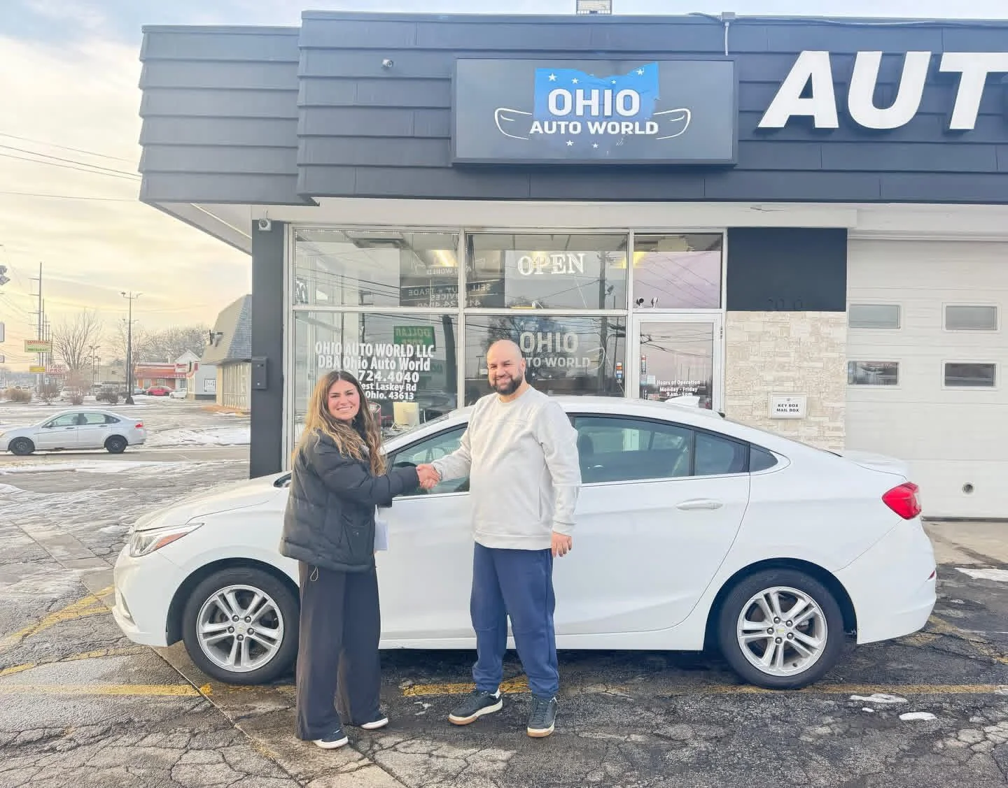 Ohio Auto World customer