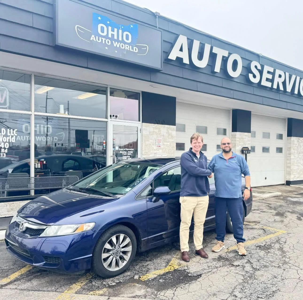 Ohio Auto World customer
