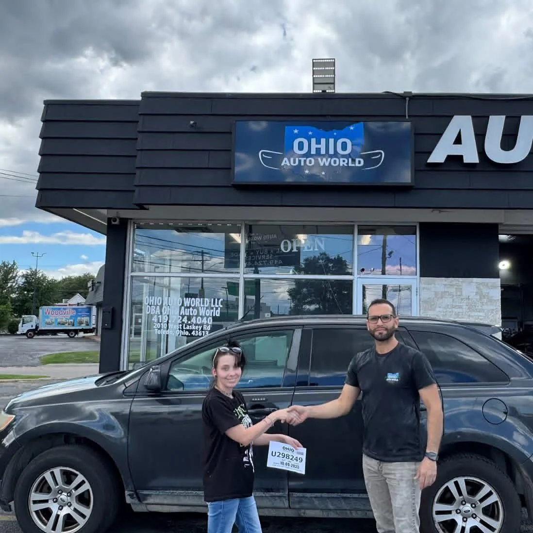 Ohio Auto World customer