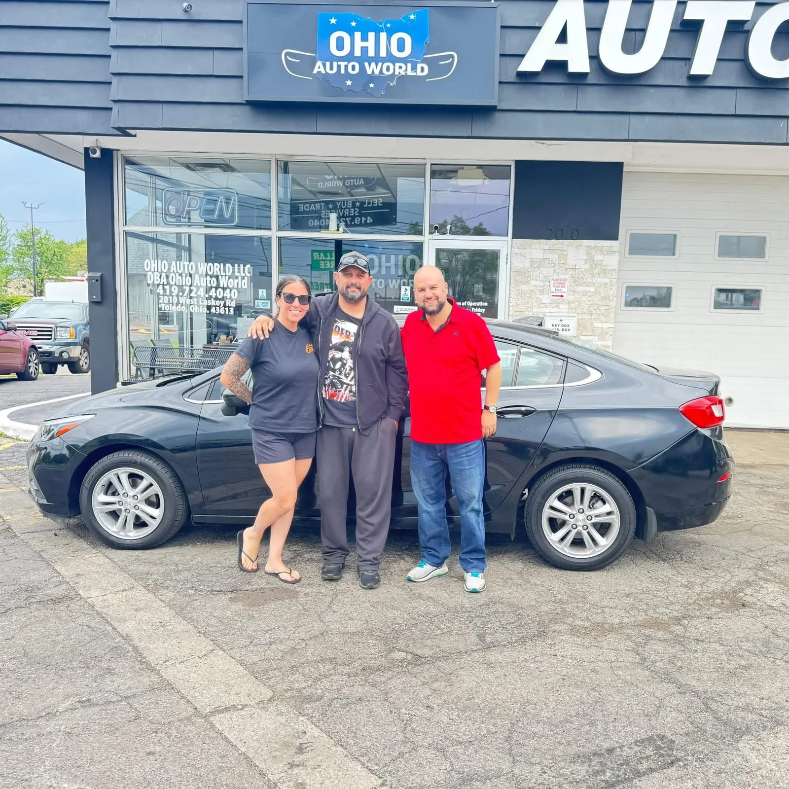 Ohio Auto World customer