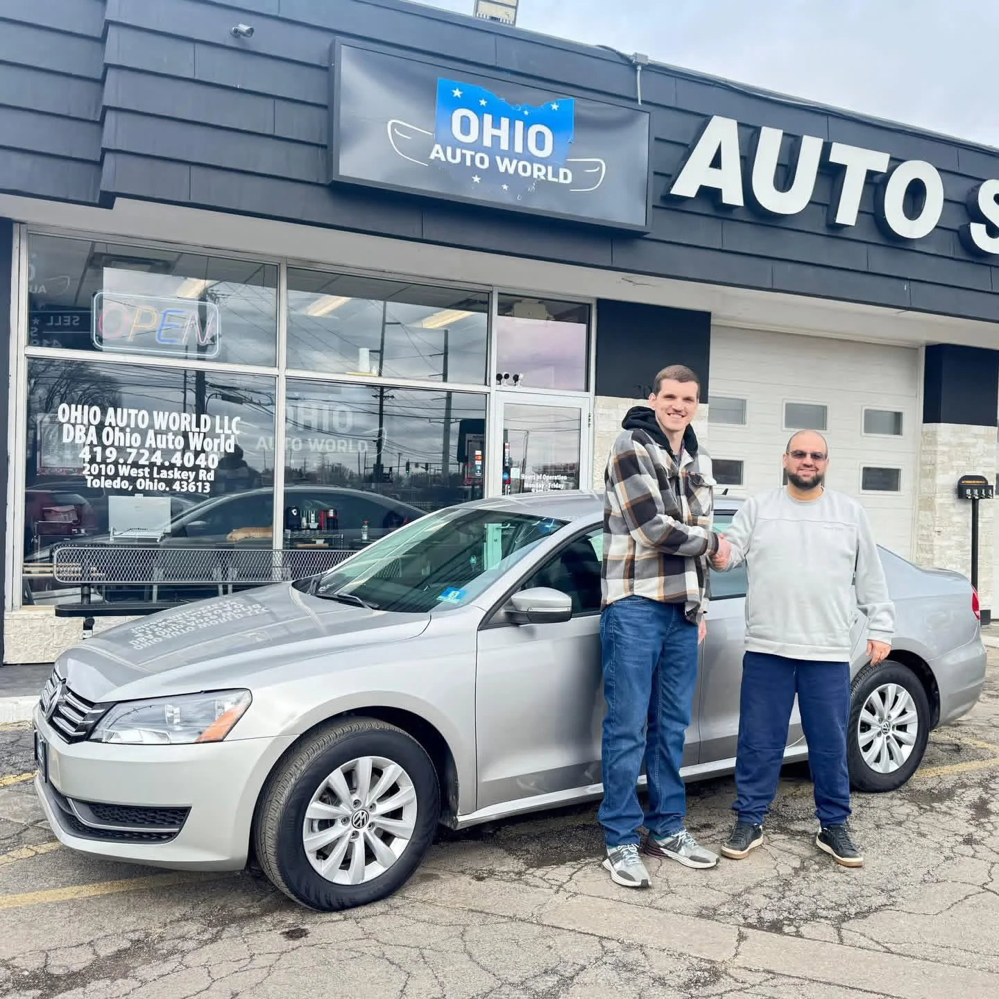 Ohio Auto World customer