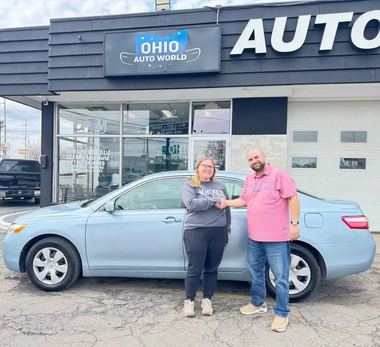 Ohio Auto World customer
