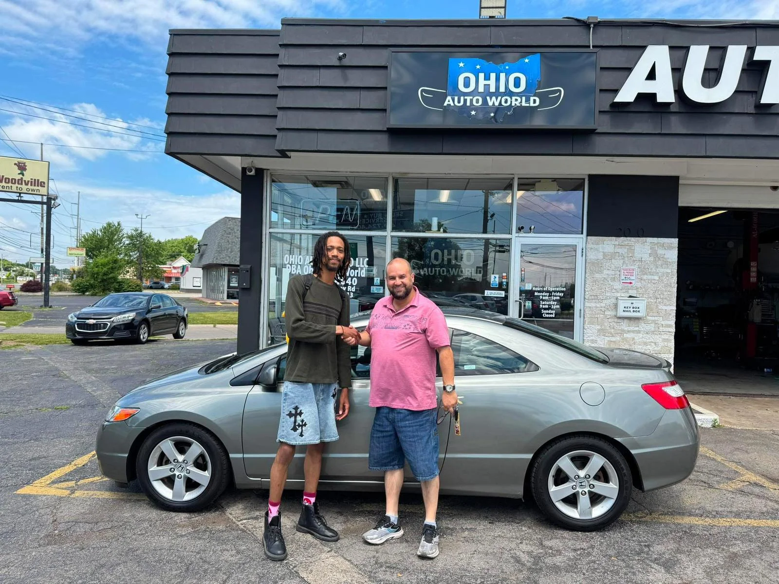 Ohio Auto World customer