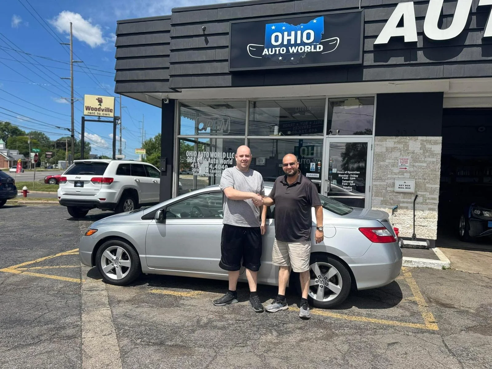 Ohio Auto World customer