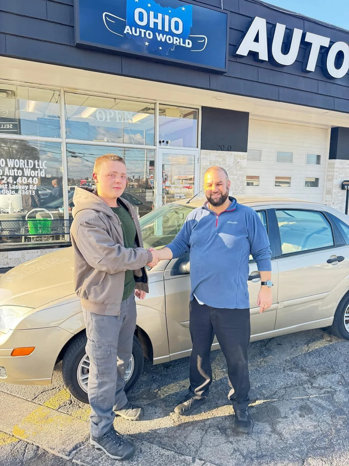 Ohio Auto World customer