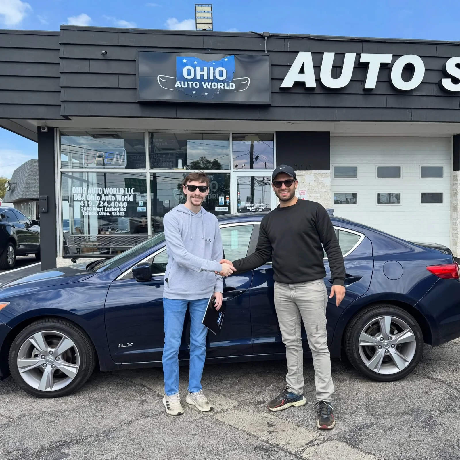 Ohio Auto World customer
