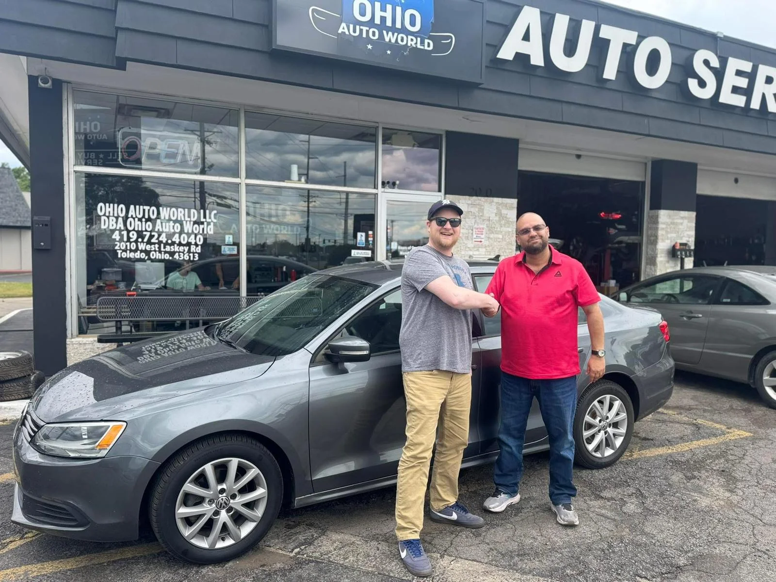 Ohio Auto World customer