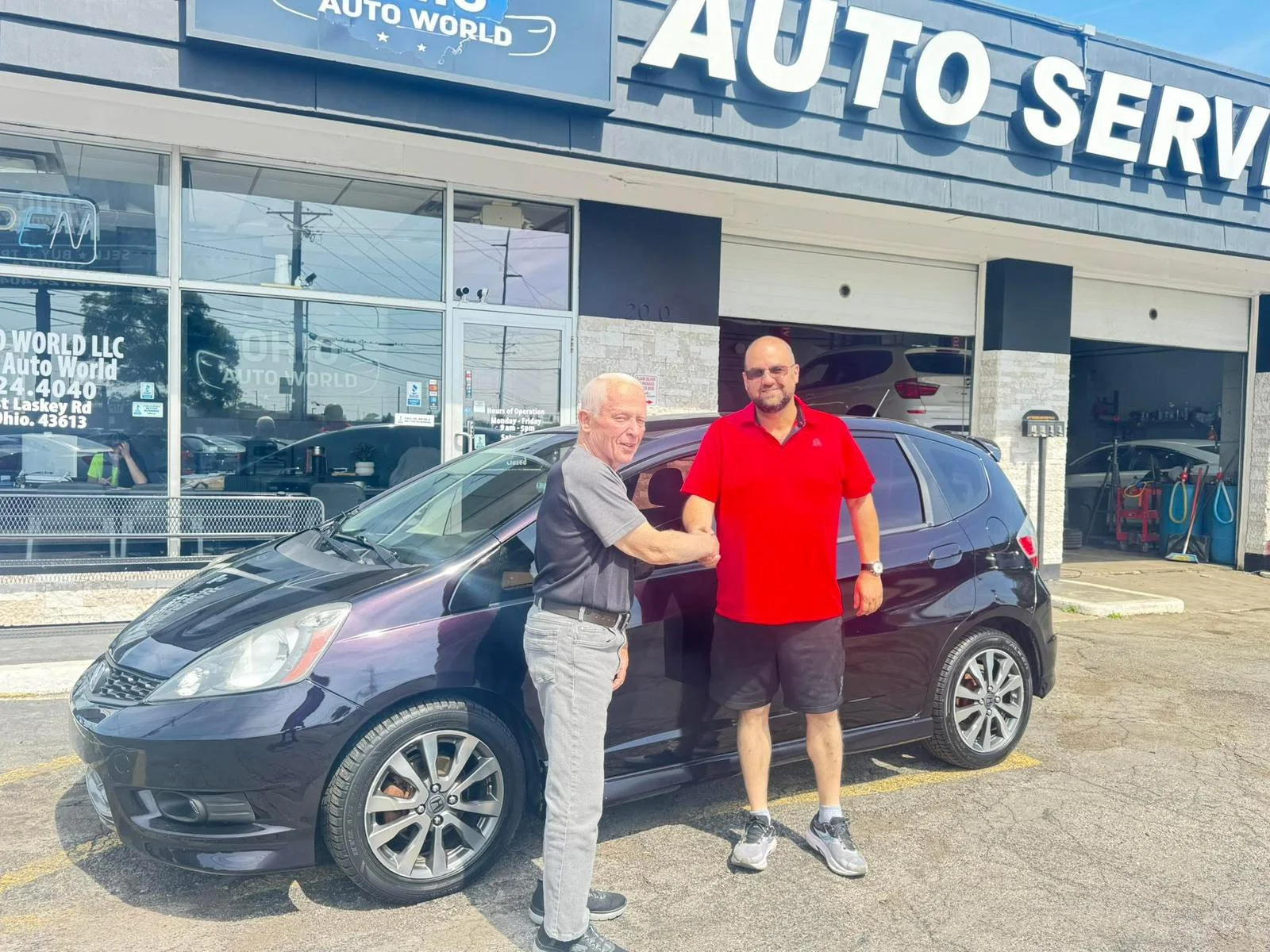 Ohio Auto World customer