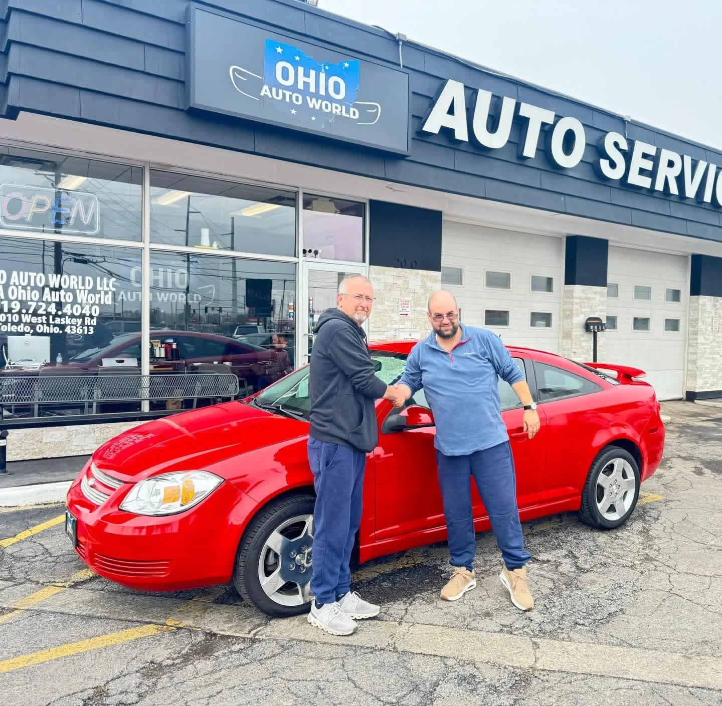 Ohio Auto World customer
