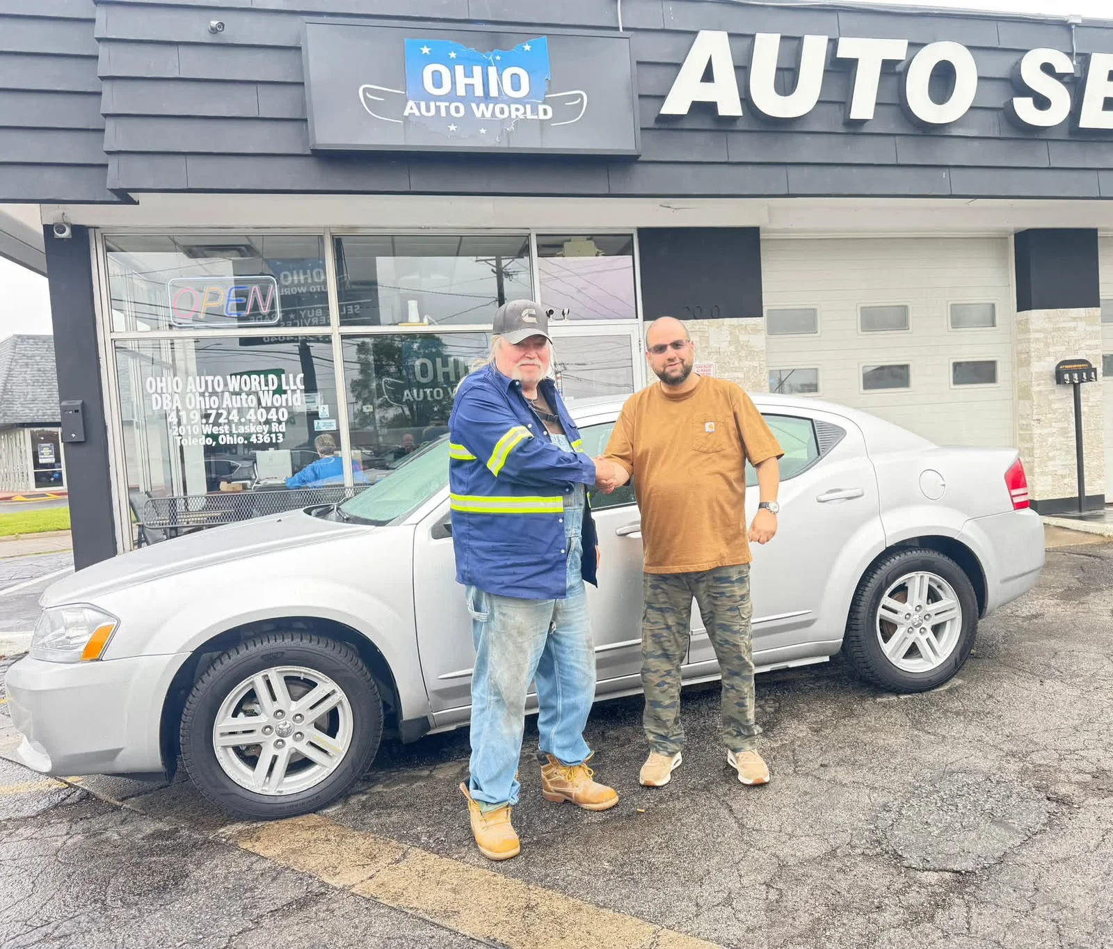 Ohio Auto World customer