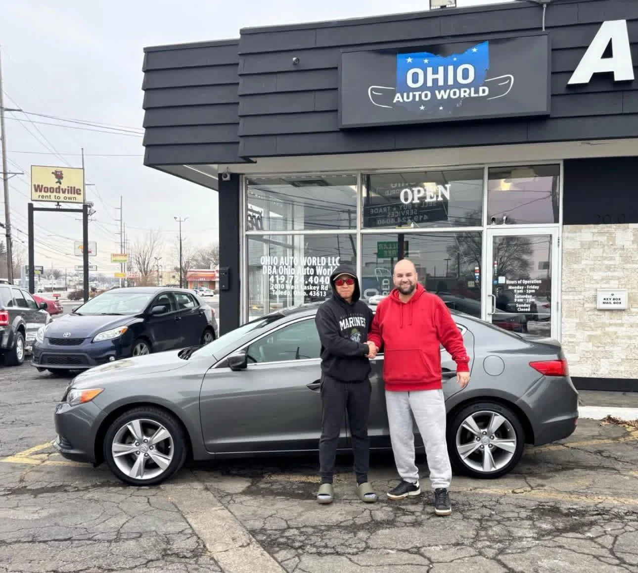 Ohio Auto World customer