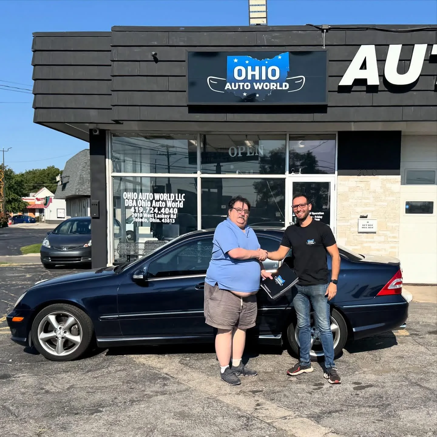 Ohio Auto World customer
