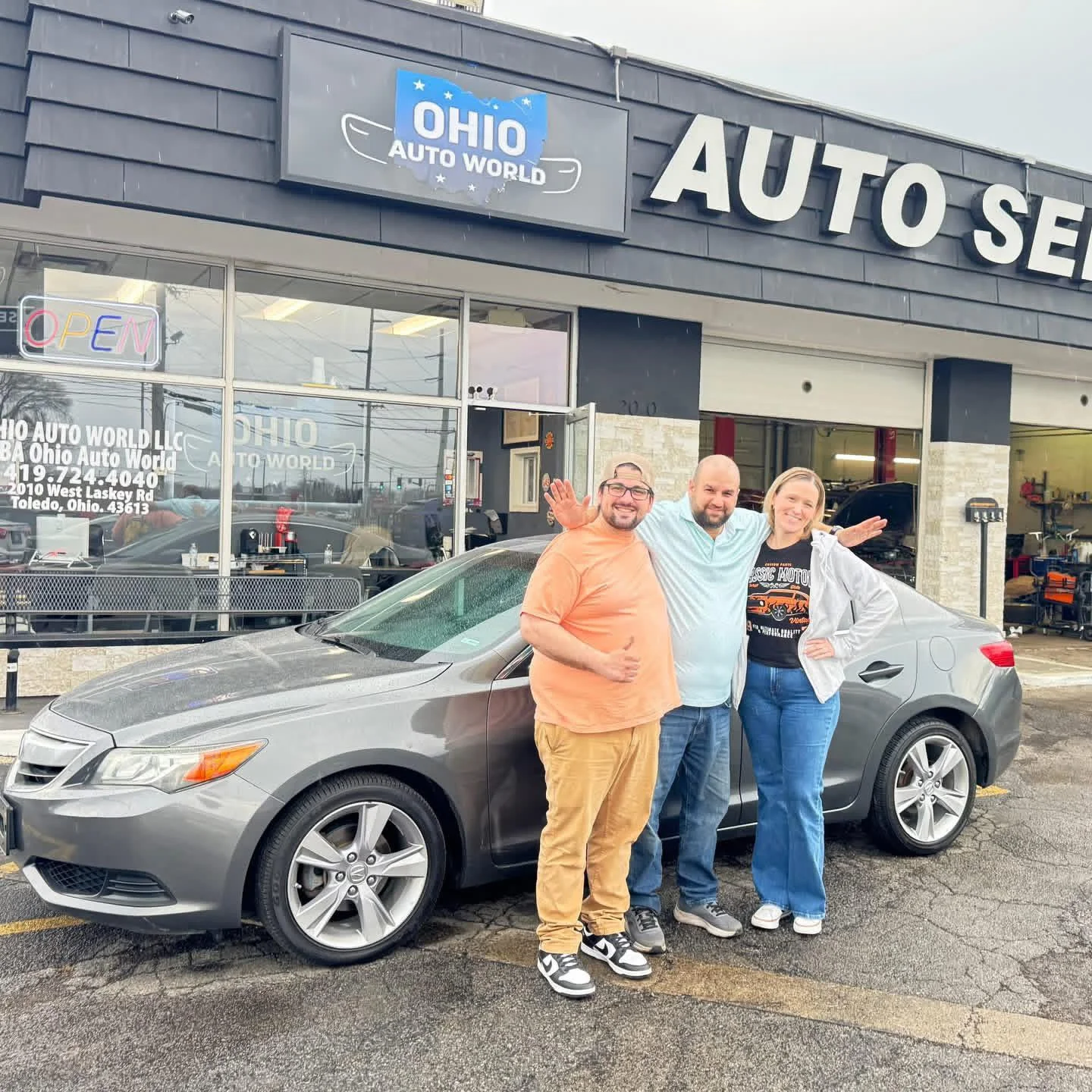 Ohio Auto World customer
