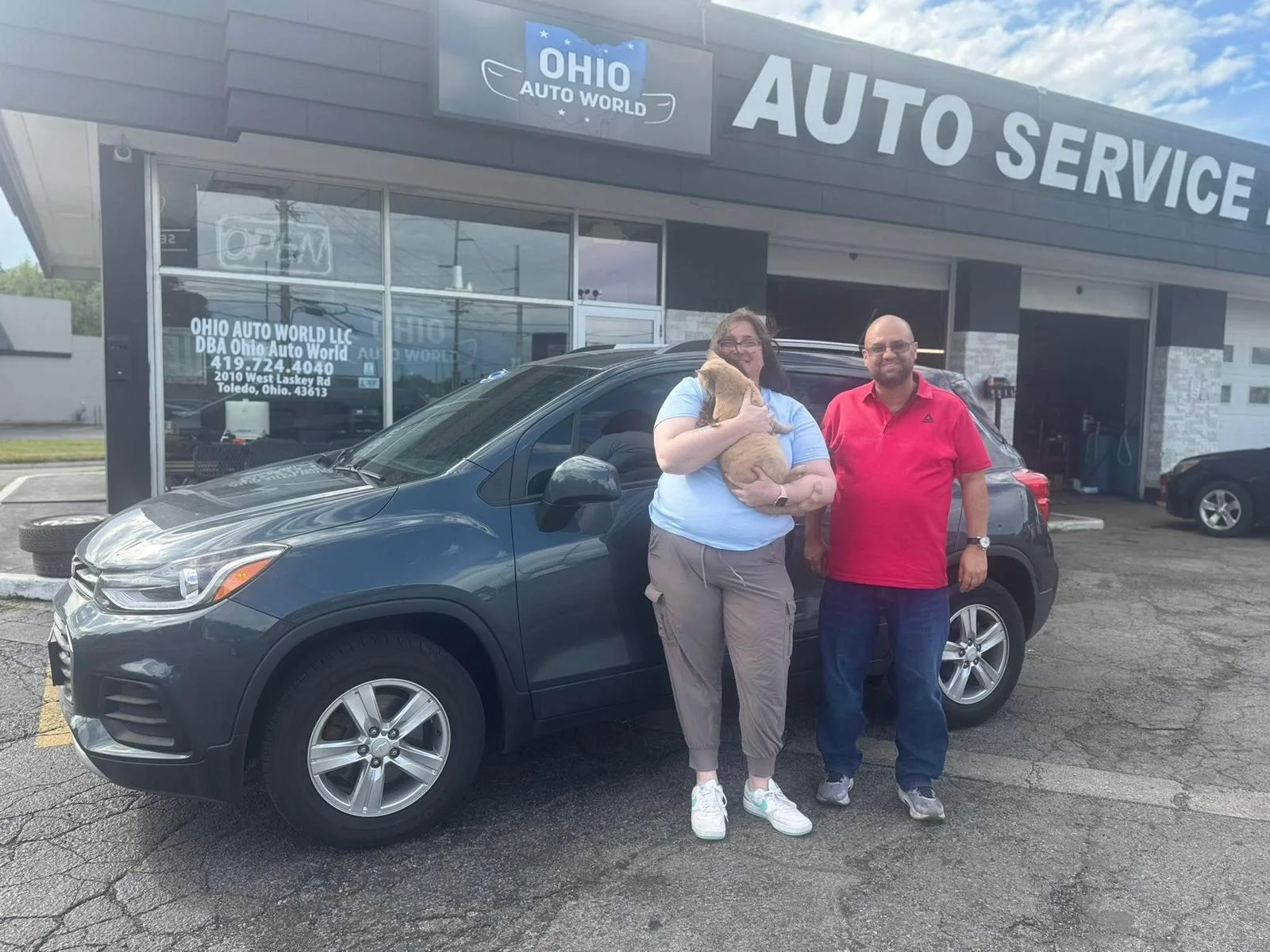 Ohio Auto World customer