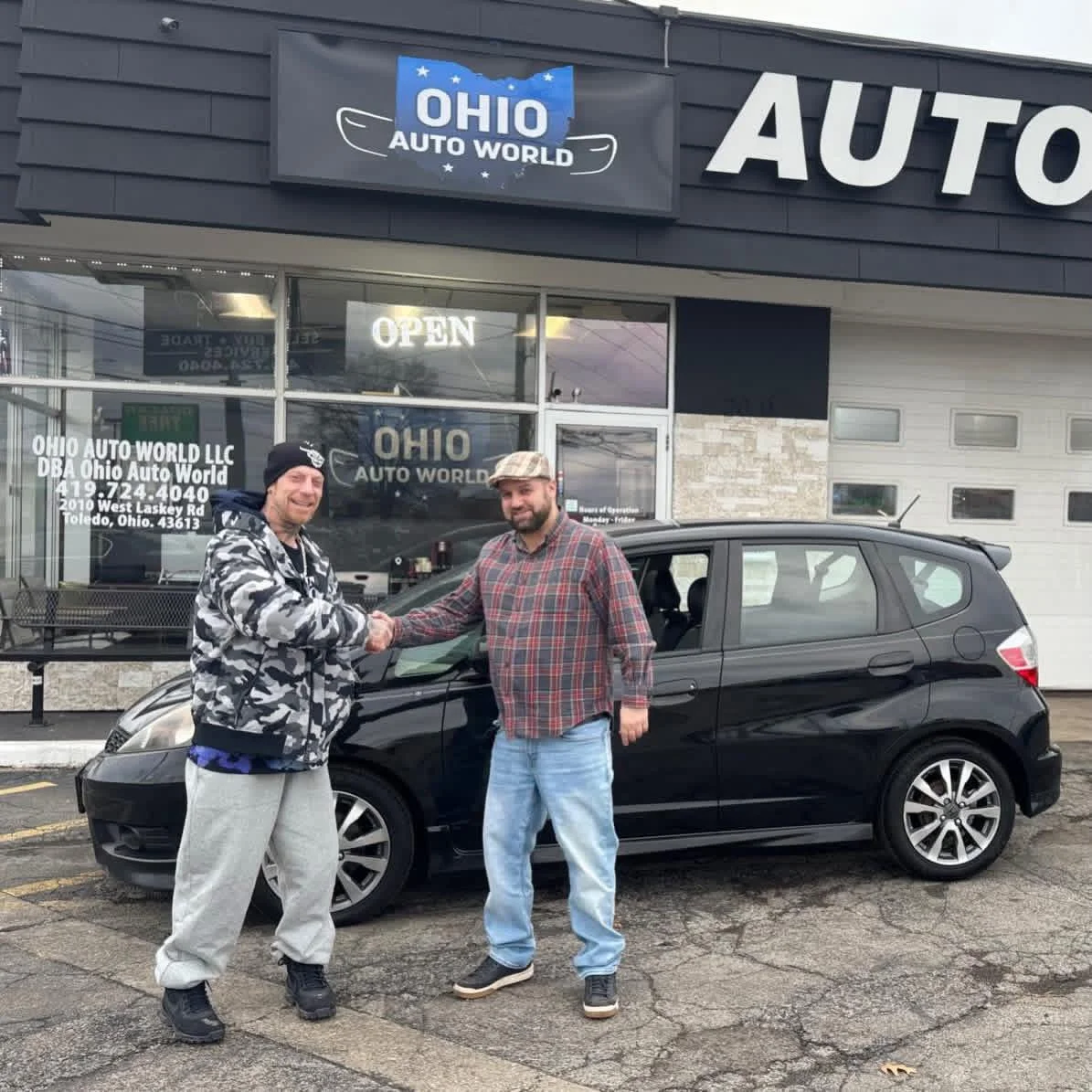Ohio Auto World customer