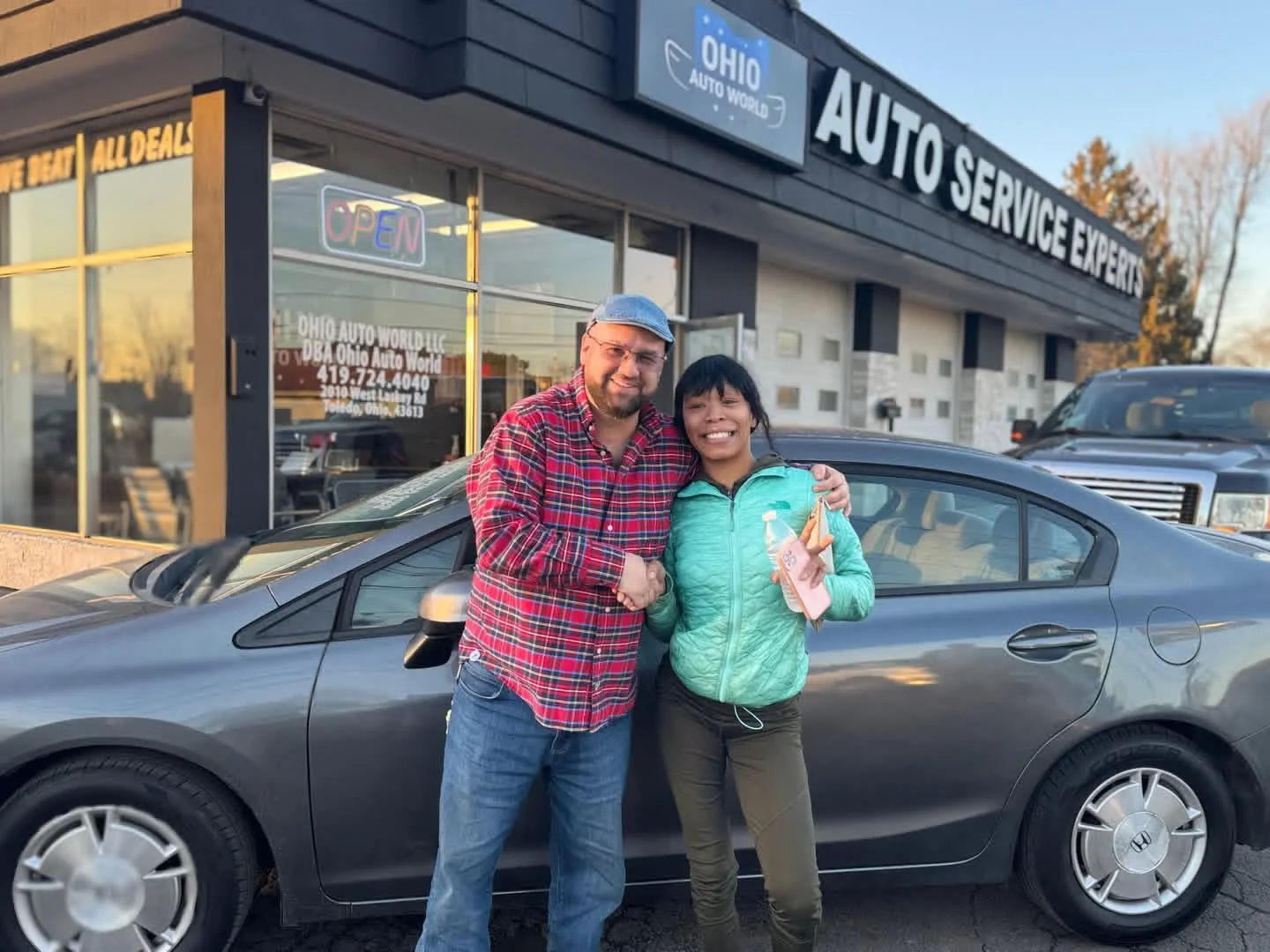 Ohio Auto World customer