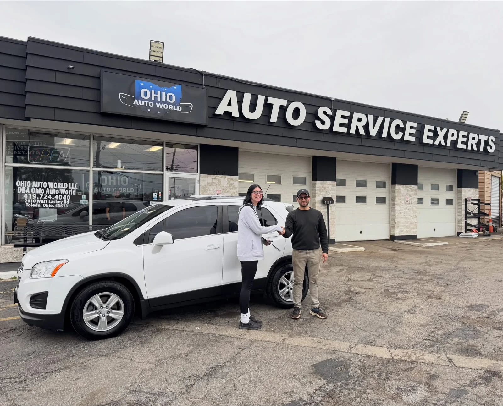 Ohio Auto World customer