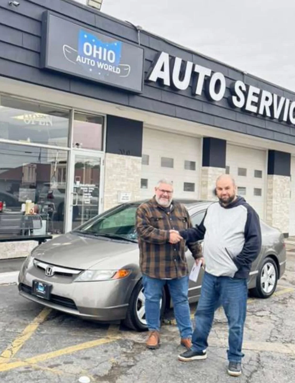 Ohio Auto World customer
