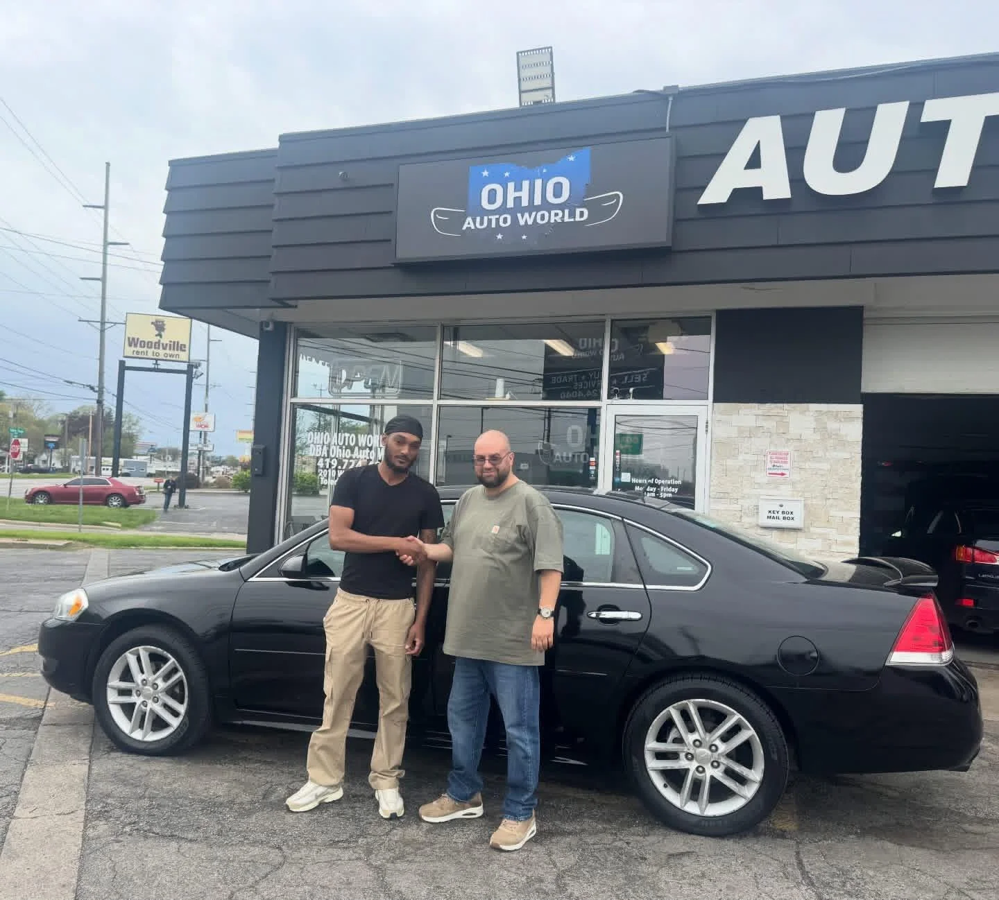 Ohio Auto World customer