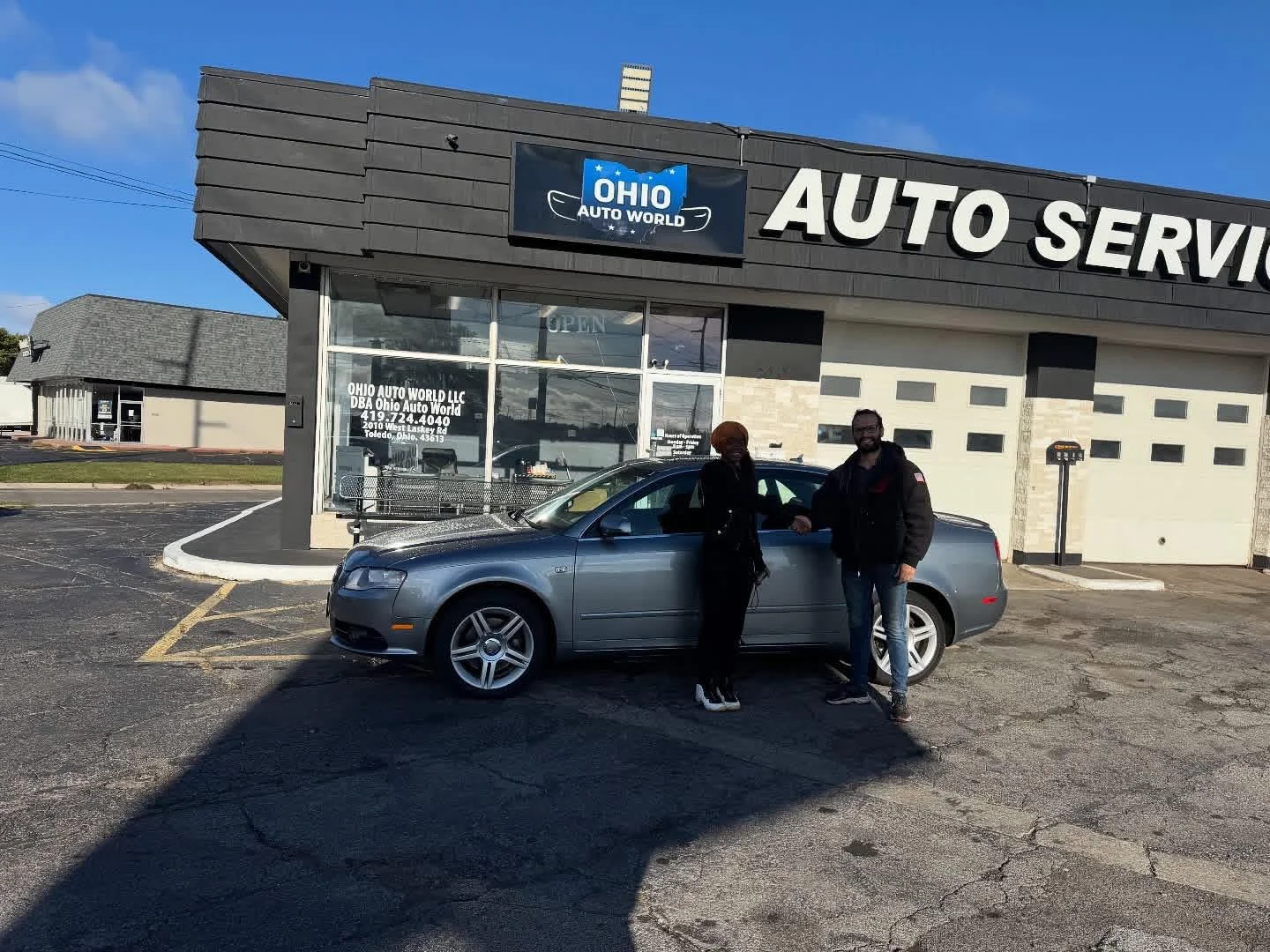 Ohio Auto World customer
