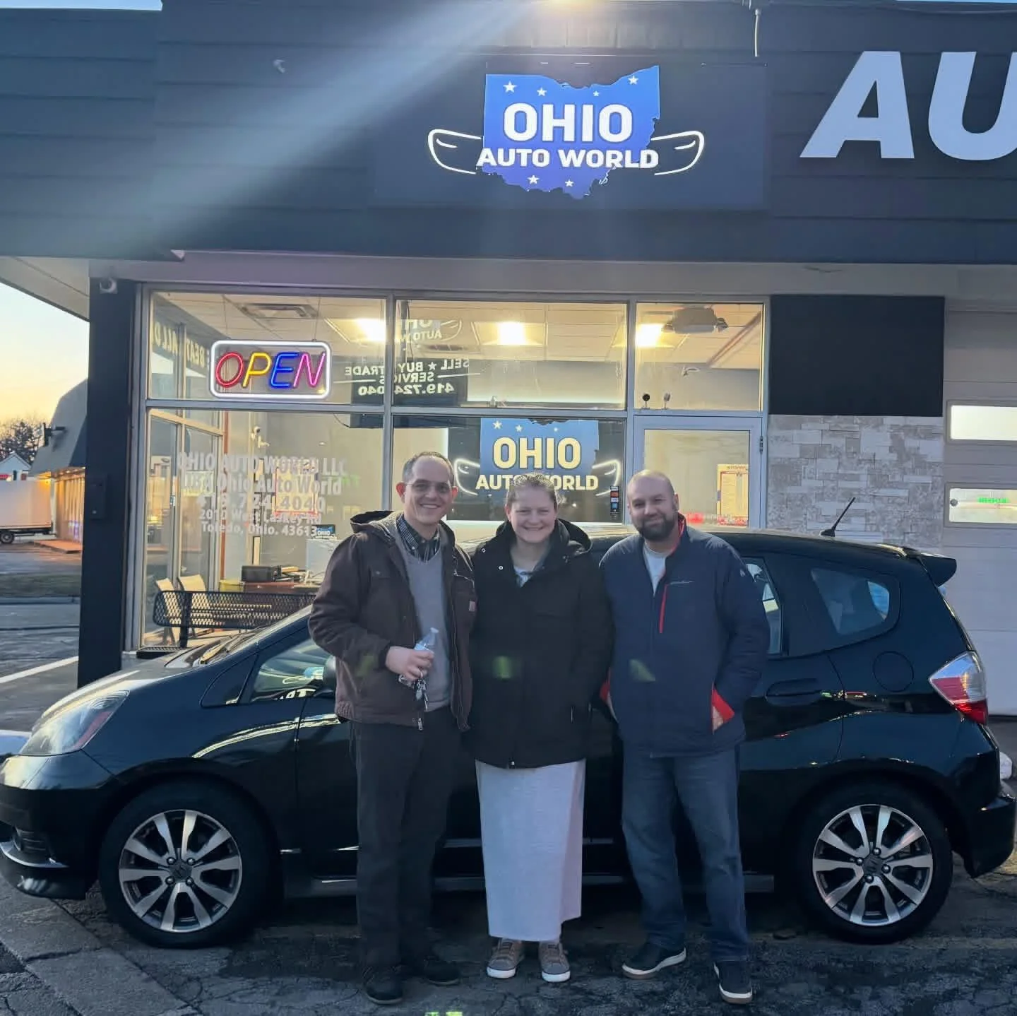 Ohio Auto World customer