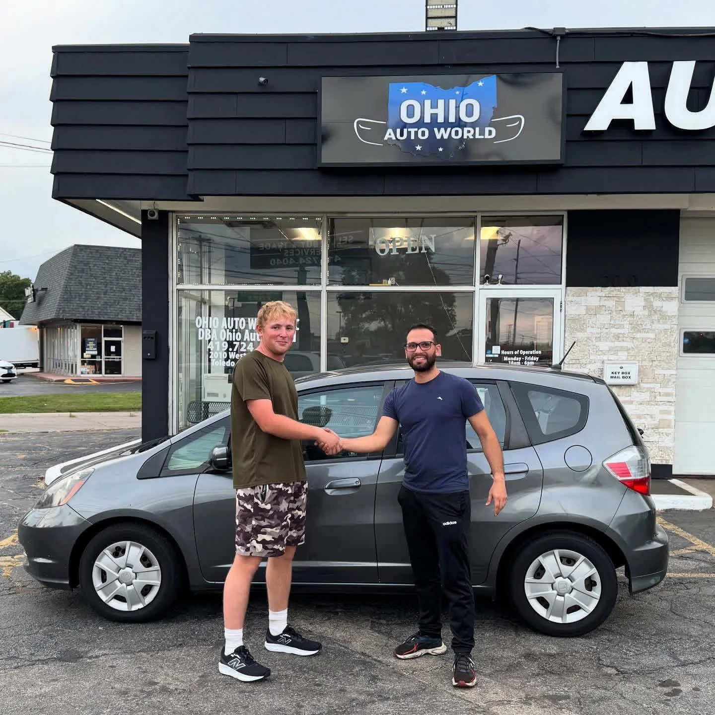 Ohio Auto World customer
