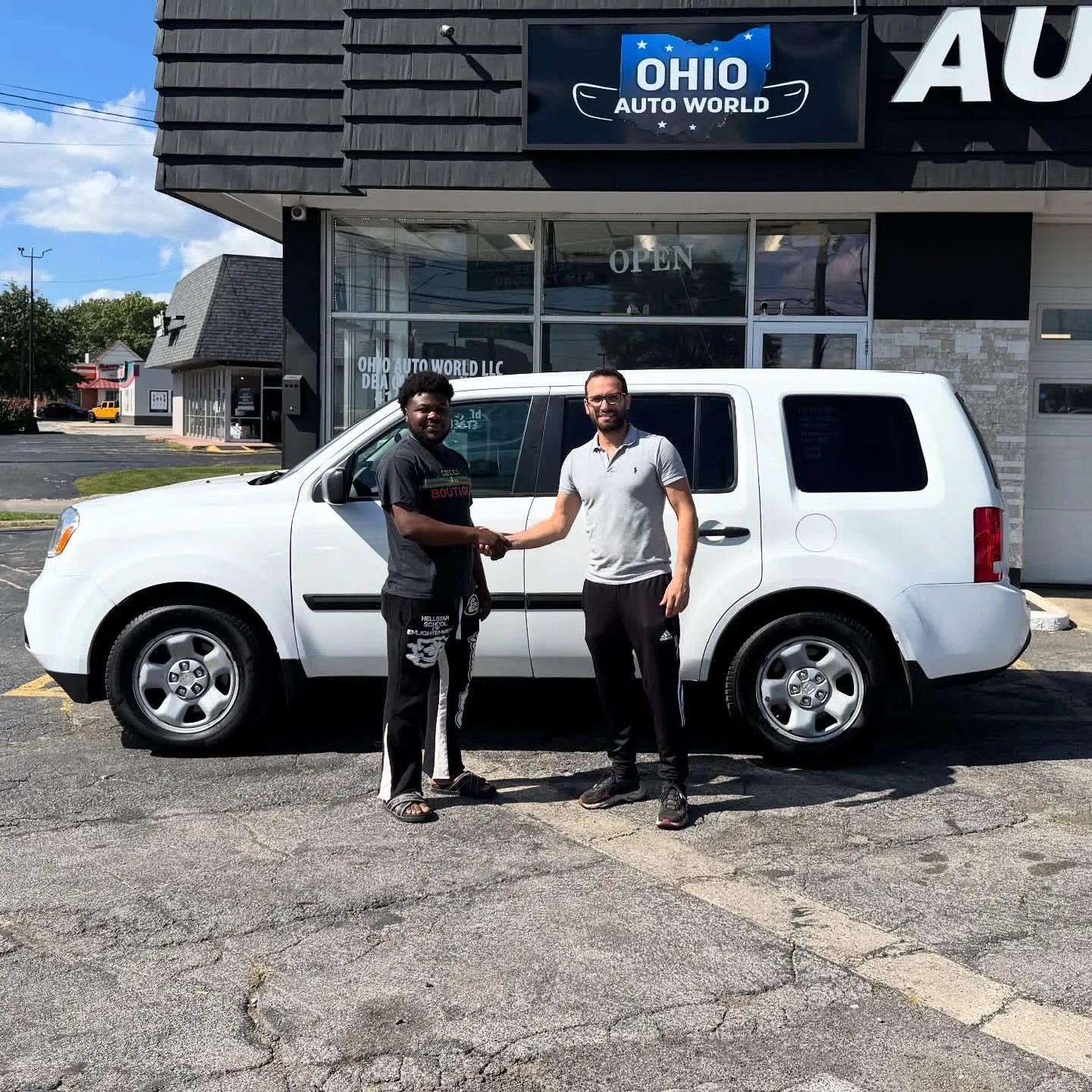 Ohio Auto World customer