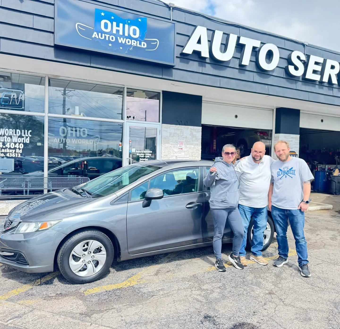 Ohio Auto World customer