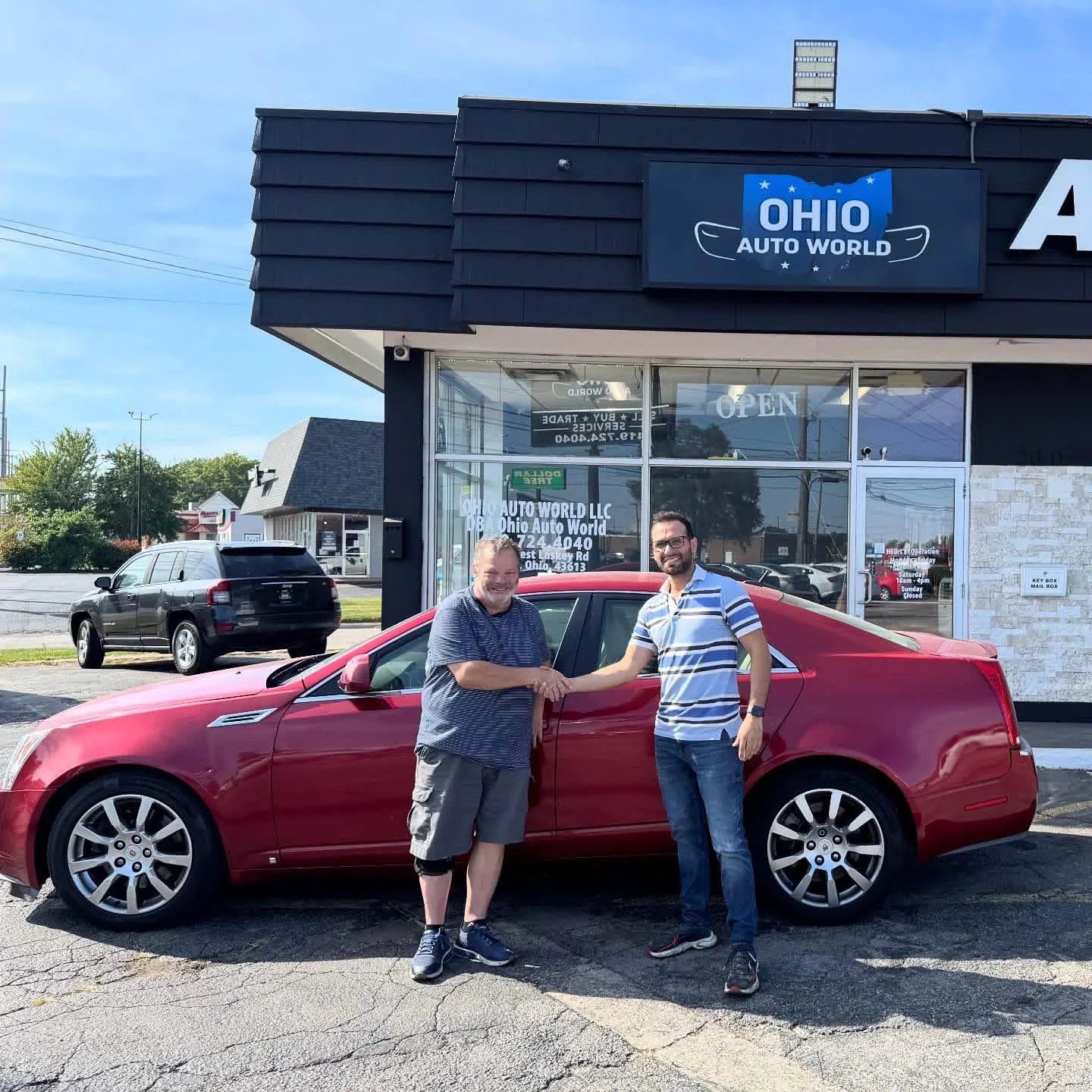 Ohio Auto World customer