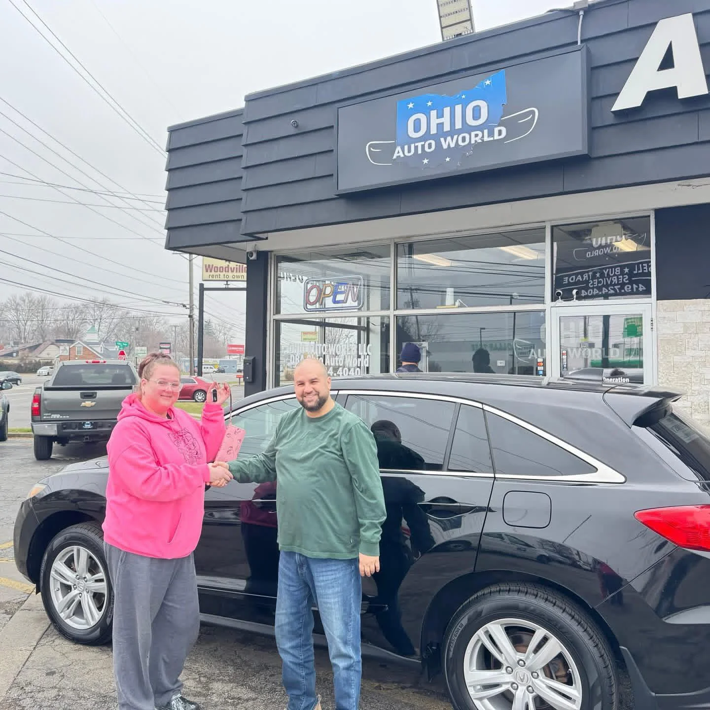 Ohio Auto World customer