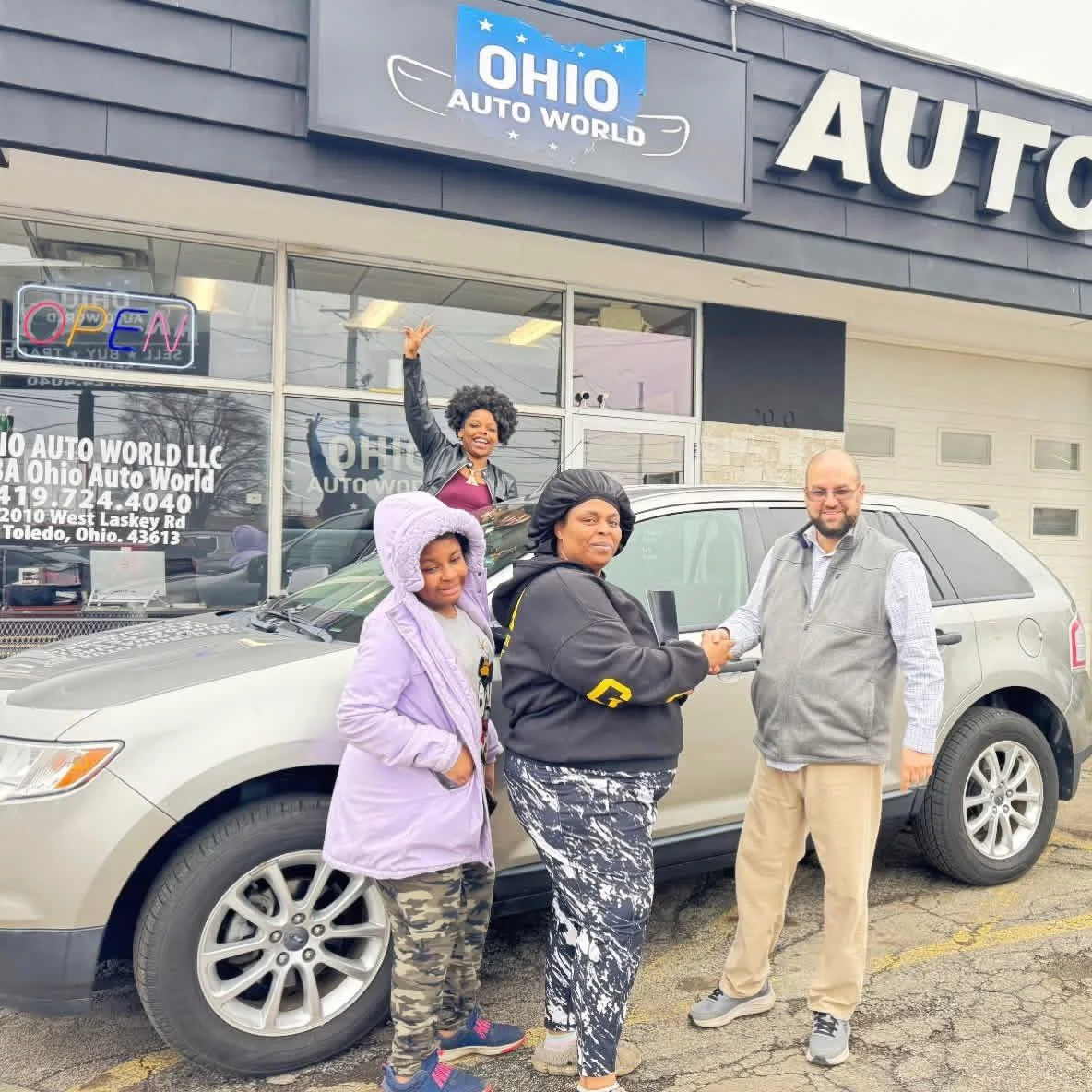 Ohio Auto World customer