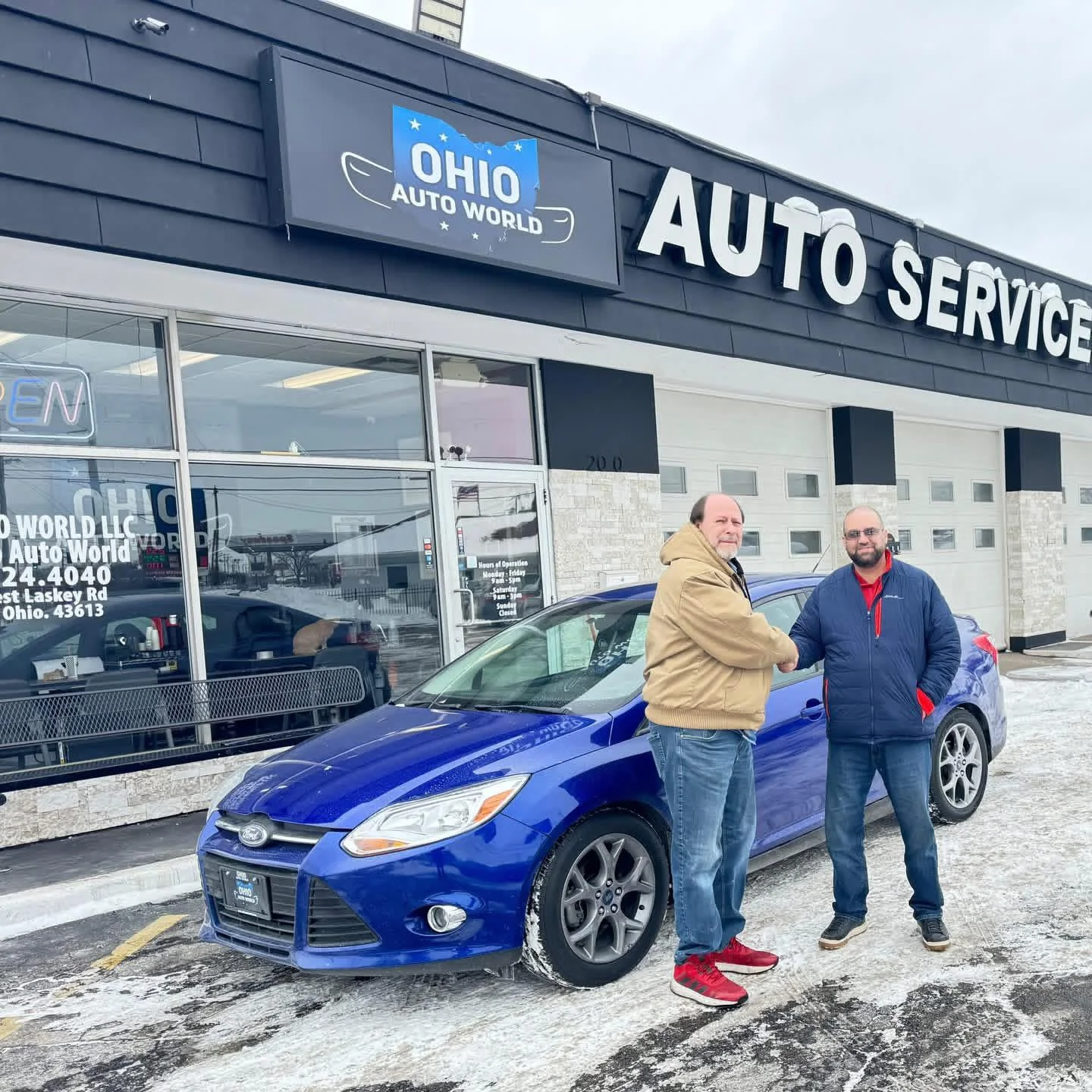 Ohio Auto World customer